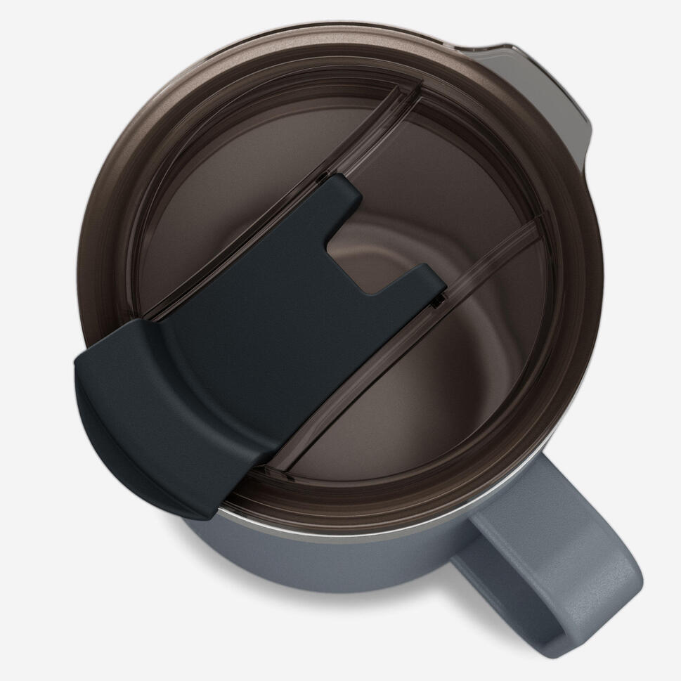 CoffePress Paslanmaz Çelik Termos Bardak - Gri - 0,35 L - 900