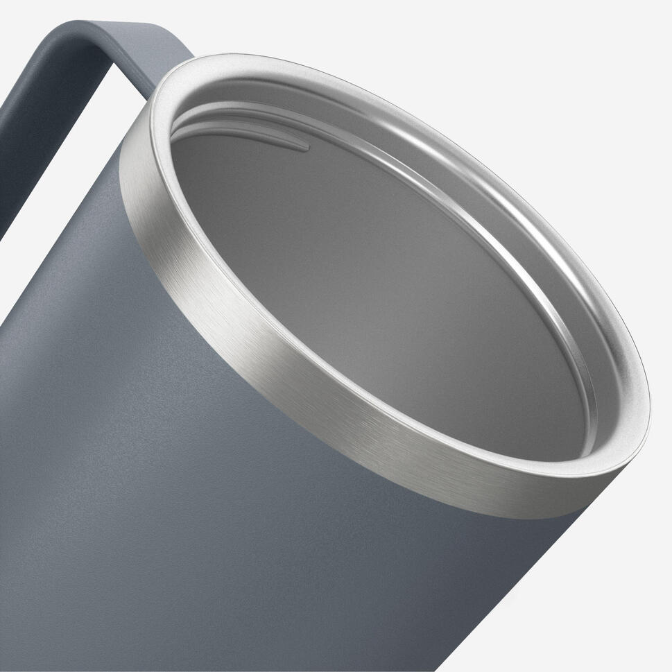 CoffePress Paslanmaz Çelik Termos Bardak - Gri - 0,35 L - 900