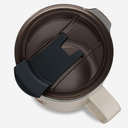 CoffePress Seyahat Paslanmaz Çelik Termos Bardak - Bej - 0,35 L - 900